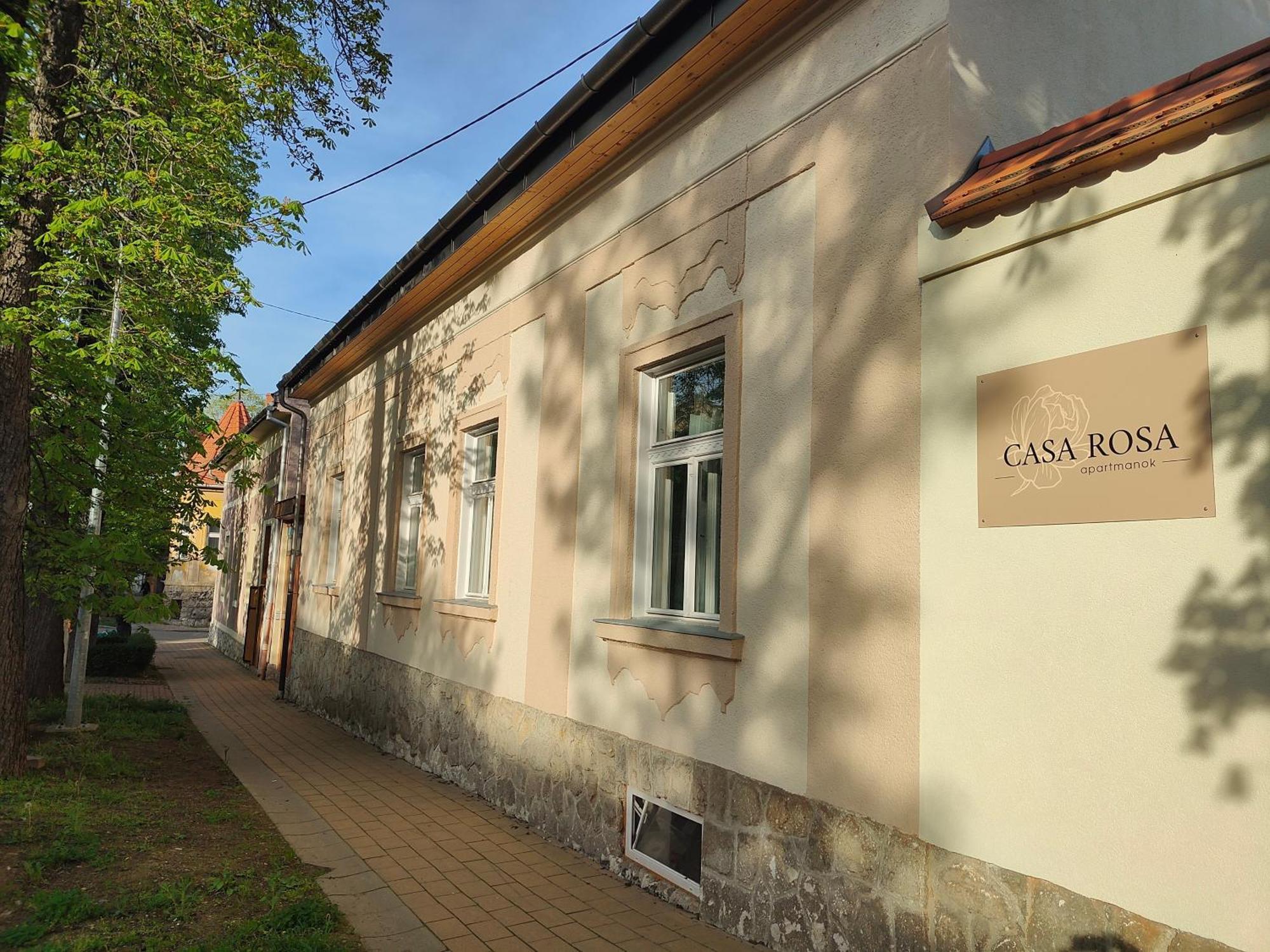 Casa Rosa Apartmanok Eger Kültér fotó